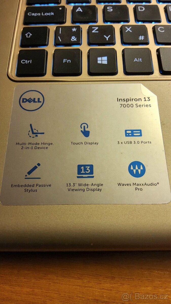 DELL Dotykovy Notebook inspiron 13/ 7000 - 2