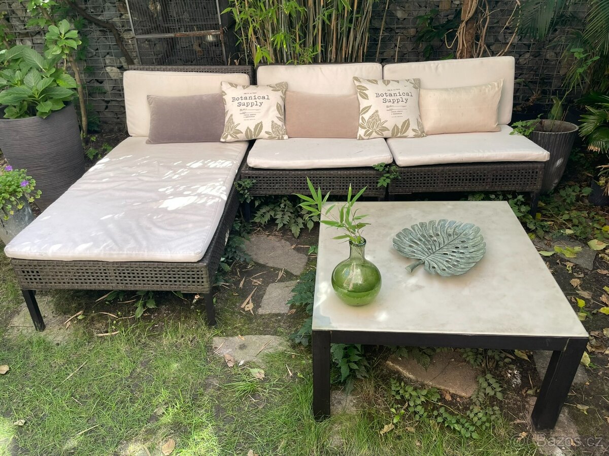 Venkovní zahradní sedací souprava IKEA - 2