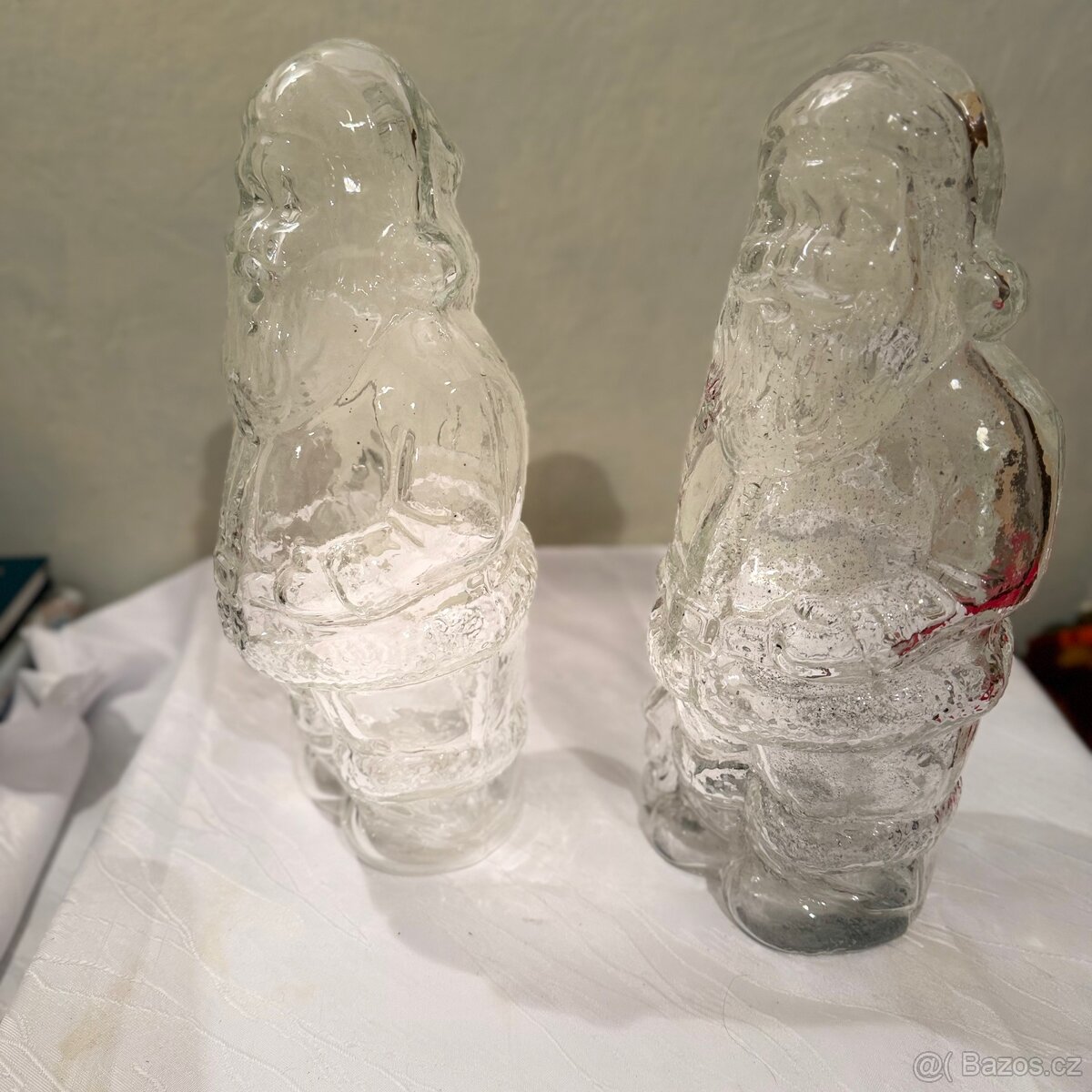 Skleněný Mikuláš 2ks - 2