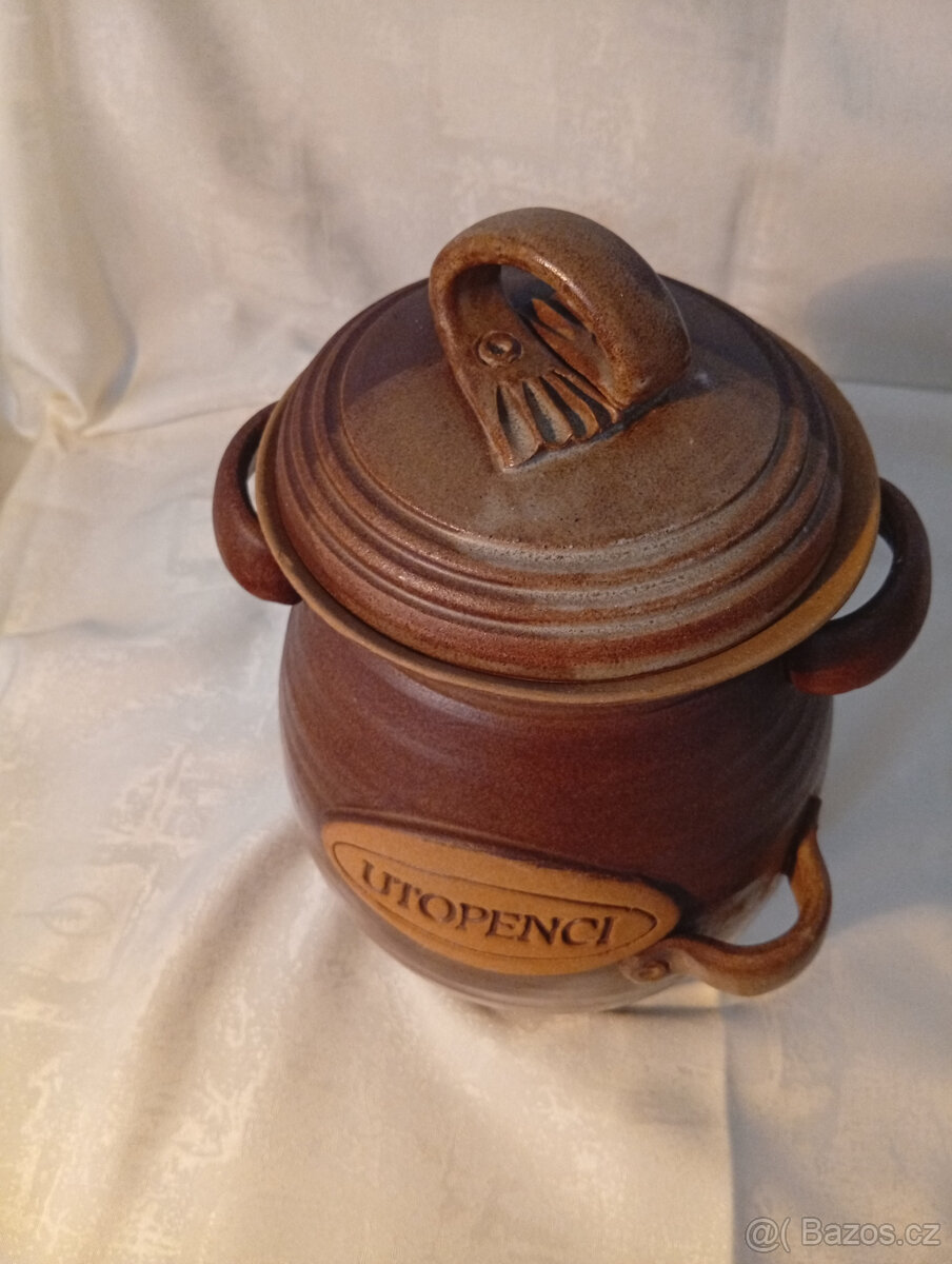 Keramická nádoba na utopence - 2