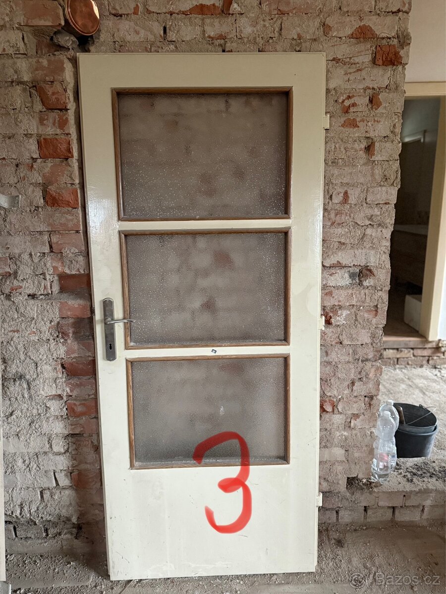 Retro interiérové dveře - více rozměrů a typů - 2