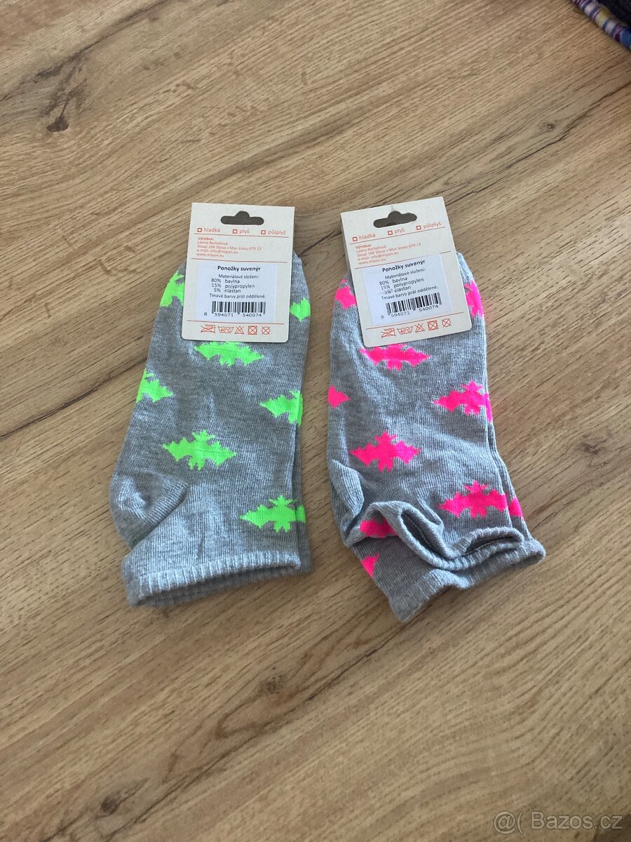 Ponožky s netopýrama - 2