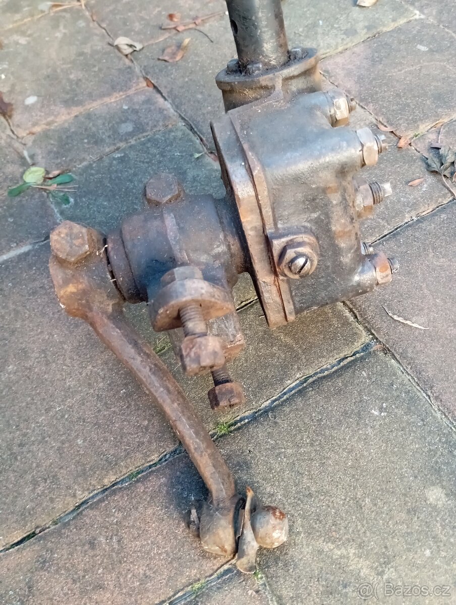 DKW F5, F7 tyč řízení, šnek - 2