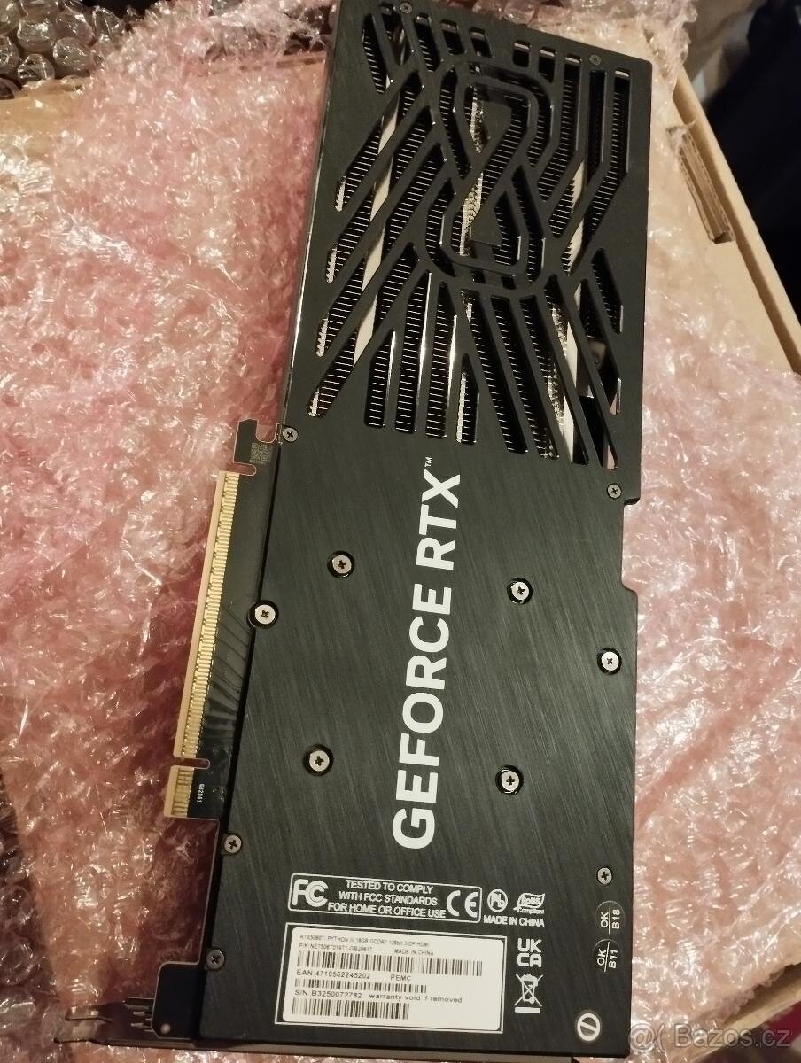 RTX 5060ti Python III 16 GB GDDR7 / záruka 12M - 2