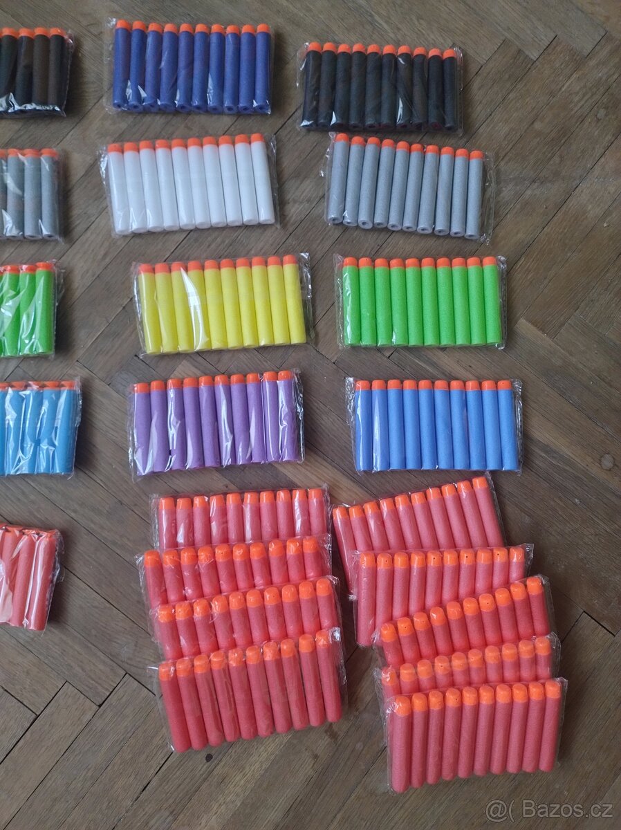 Nerf náboje/šipky - 2