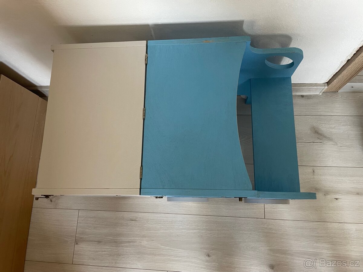 Učící věž a stoleček 2v1 - 2