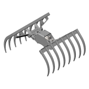 Hydraulická ruka - drapák zemědělský - 2