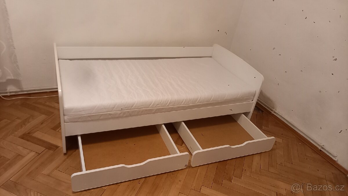 Detska postel s uloznym prostorem + kokosova matrac - 2