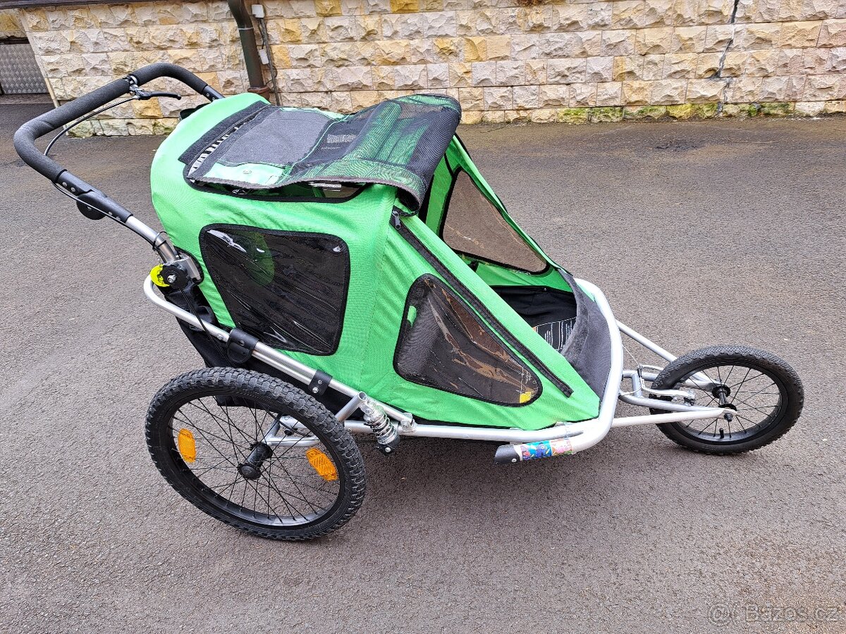 Kočárek za kolo - 2