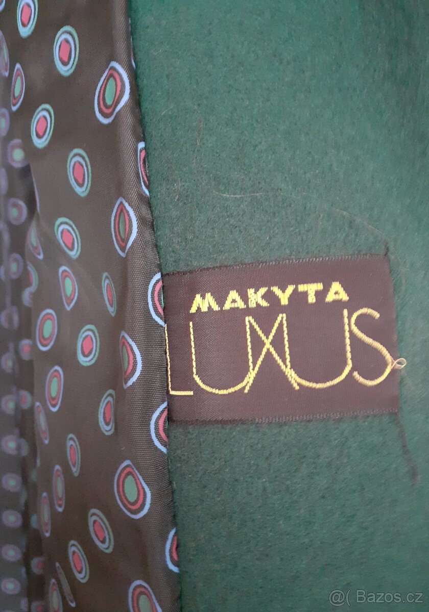 Dámský zimní flaušový kabát - 2