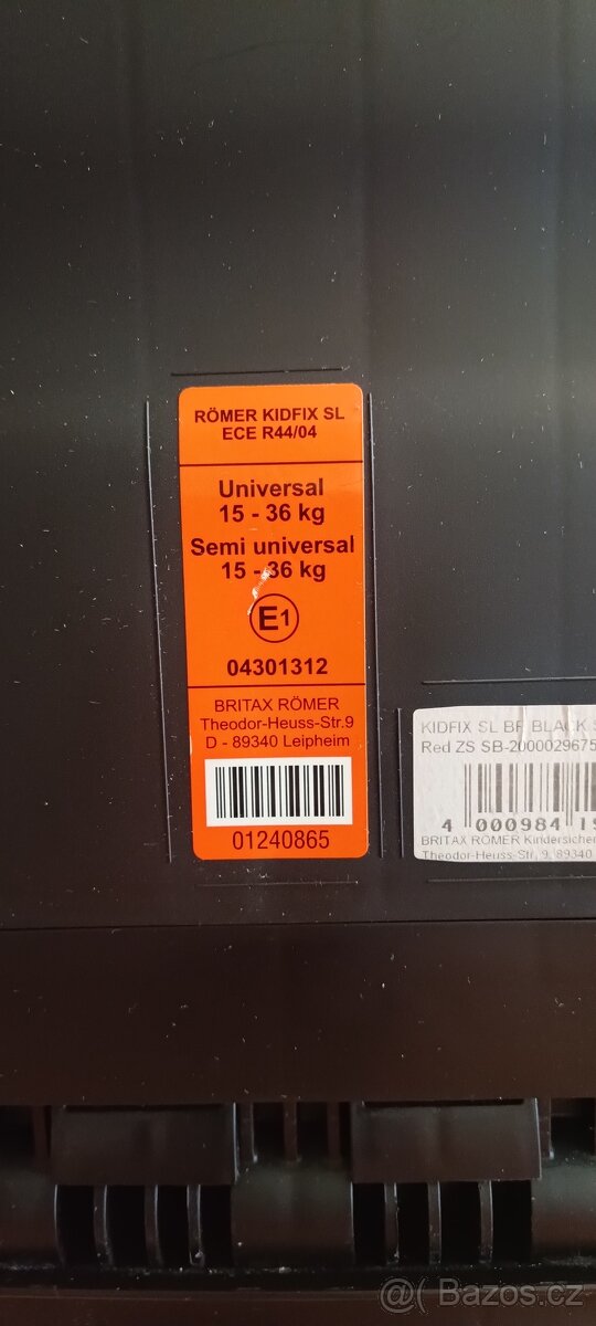 Autosedačka Britax römer - 2