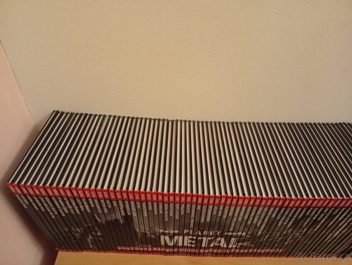 PLANET METAL - kompletní - 80 dílů - 2
