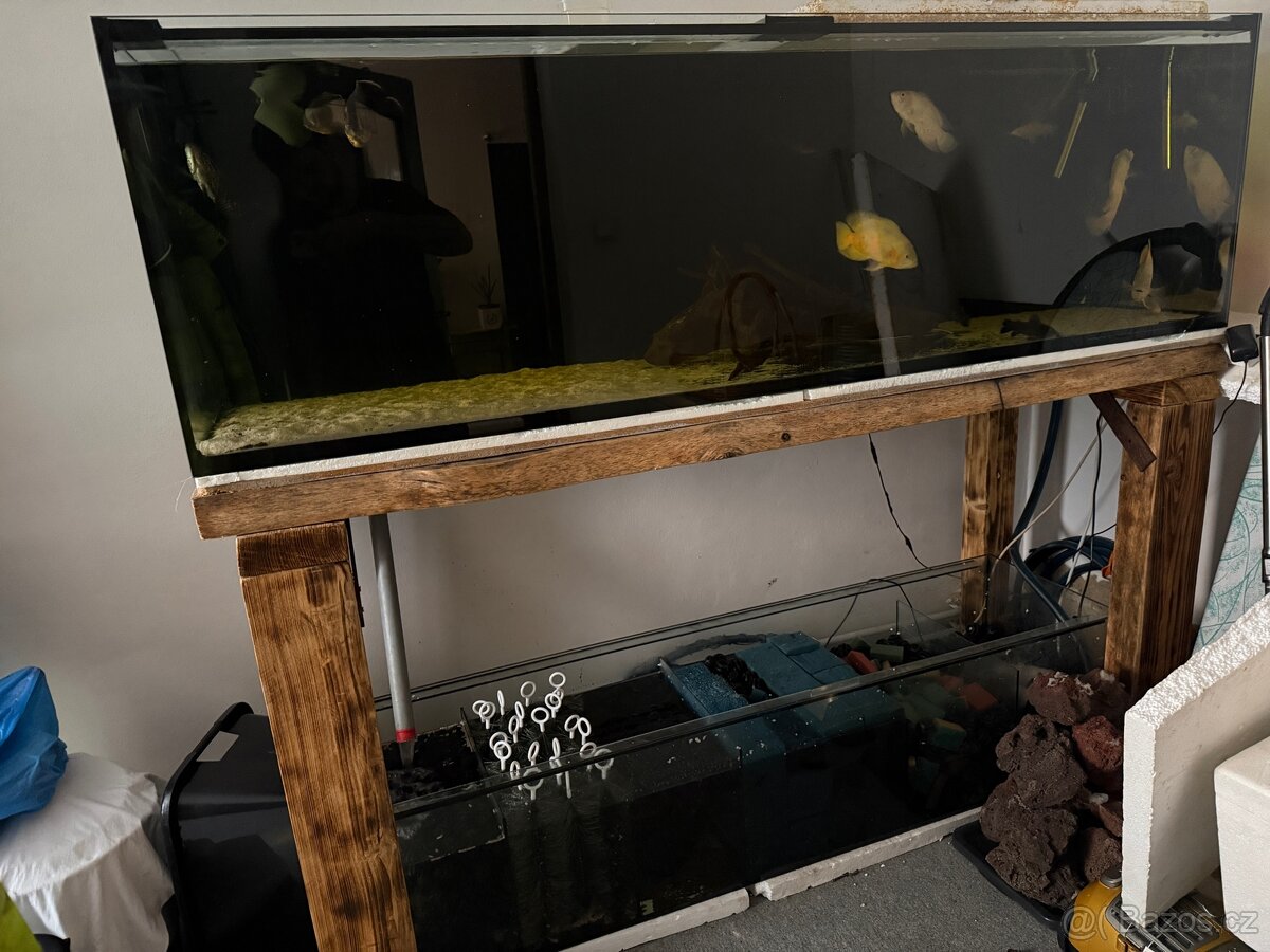 Akvárium 720l + sump - 2