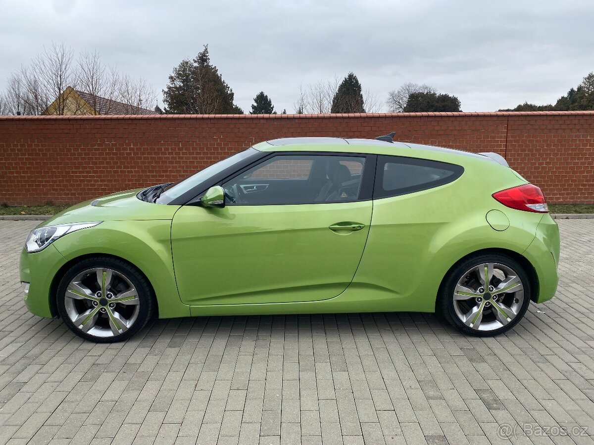Veloster 1.6i, Premium, Plná výbava, Top stav - 2