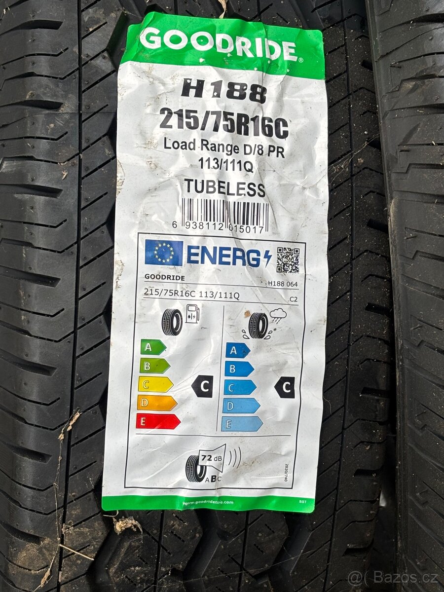 Prodám pneu na dodávku. - 2