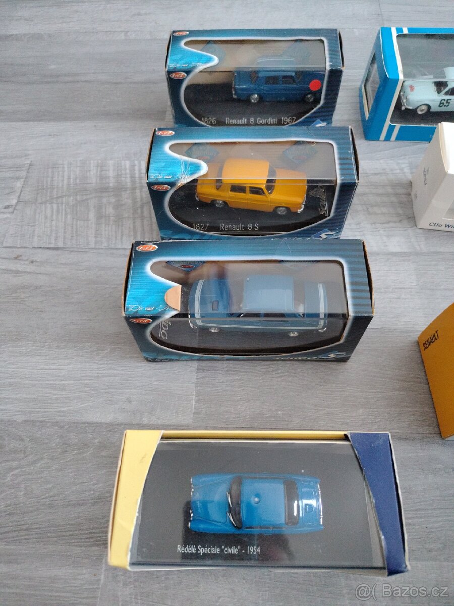 Modely Renault, 1:43 - 2