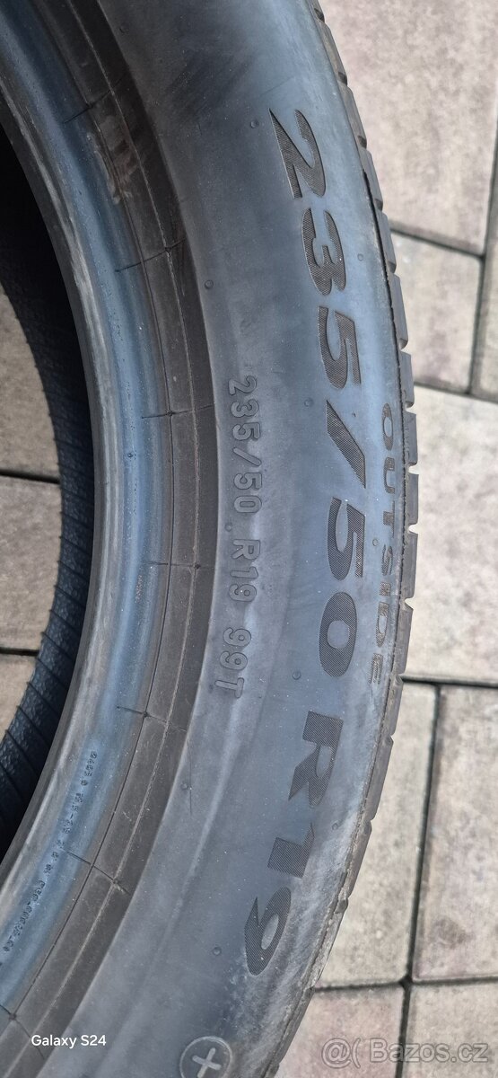 Prodám letní pneu 235/50 R19 - 2