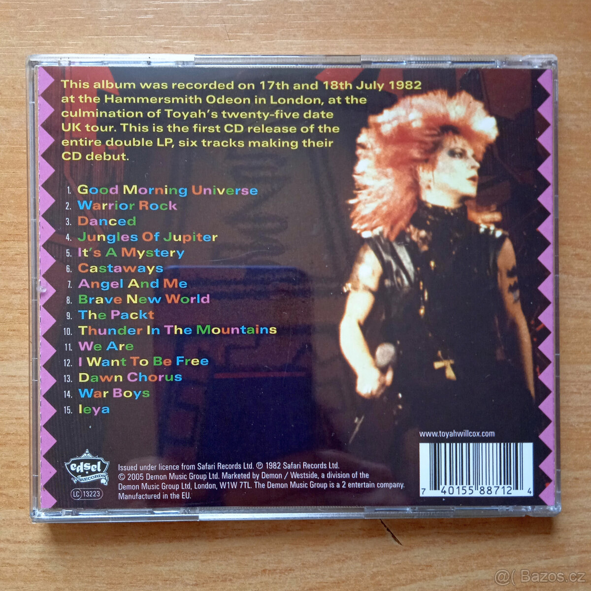 CD Warrior Rock TOYAH on Tour - 2