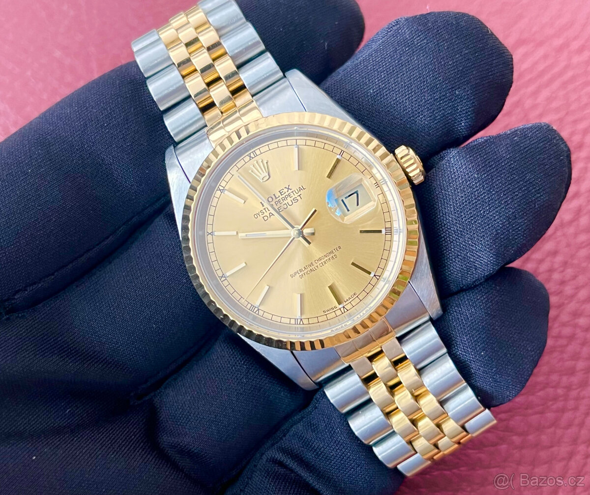 Rolex Datejust Bicolor 16233 FULL SET - 2