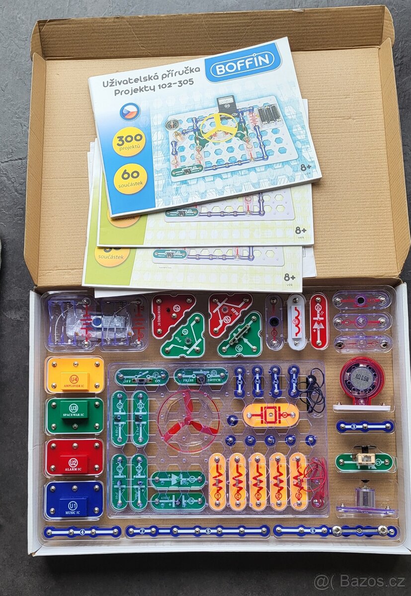 Elektronická stavebnice Boffin 300 - 2