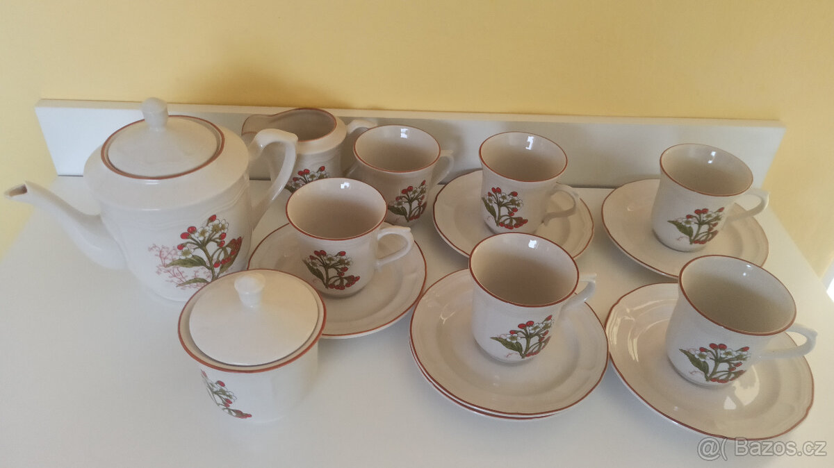 Keramická čajová souprava - 2