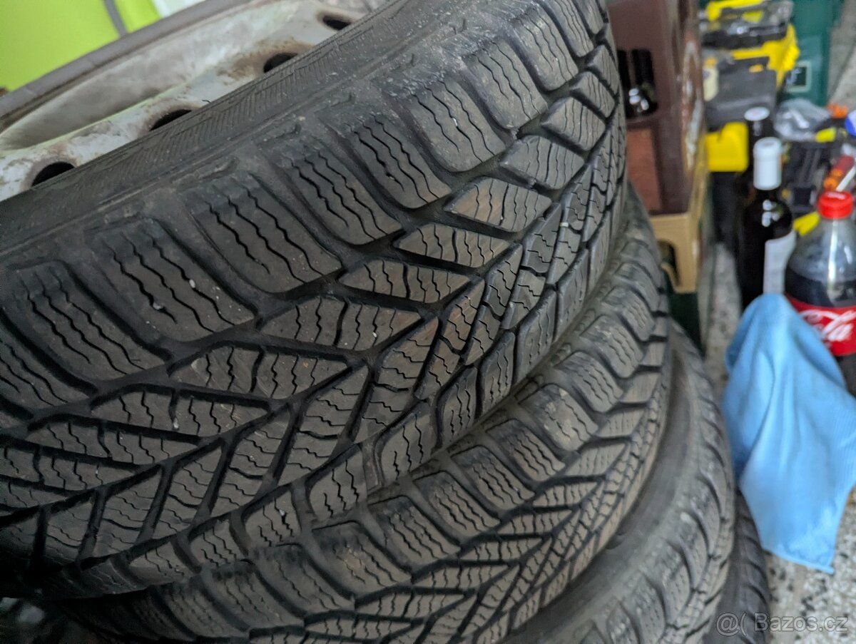 Fiat Punto kola 14 palců a zimní pneumatiky 185/60 R14 - 2