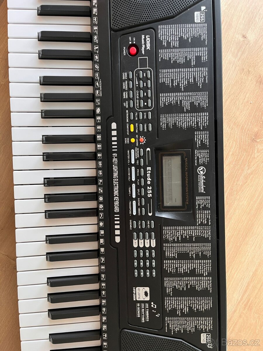 Klávesy SCHUBERT Etude 255 - 2