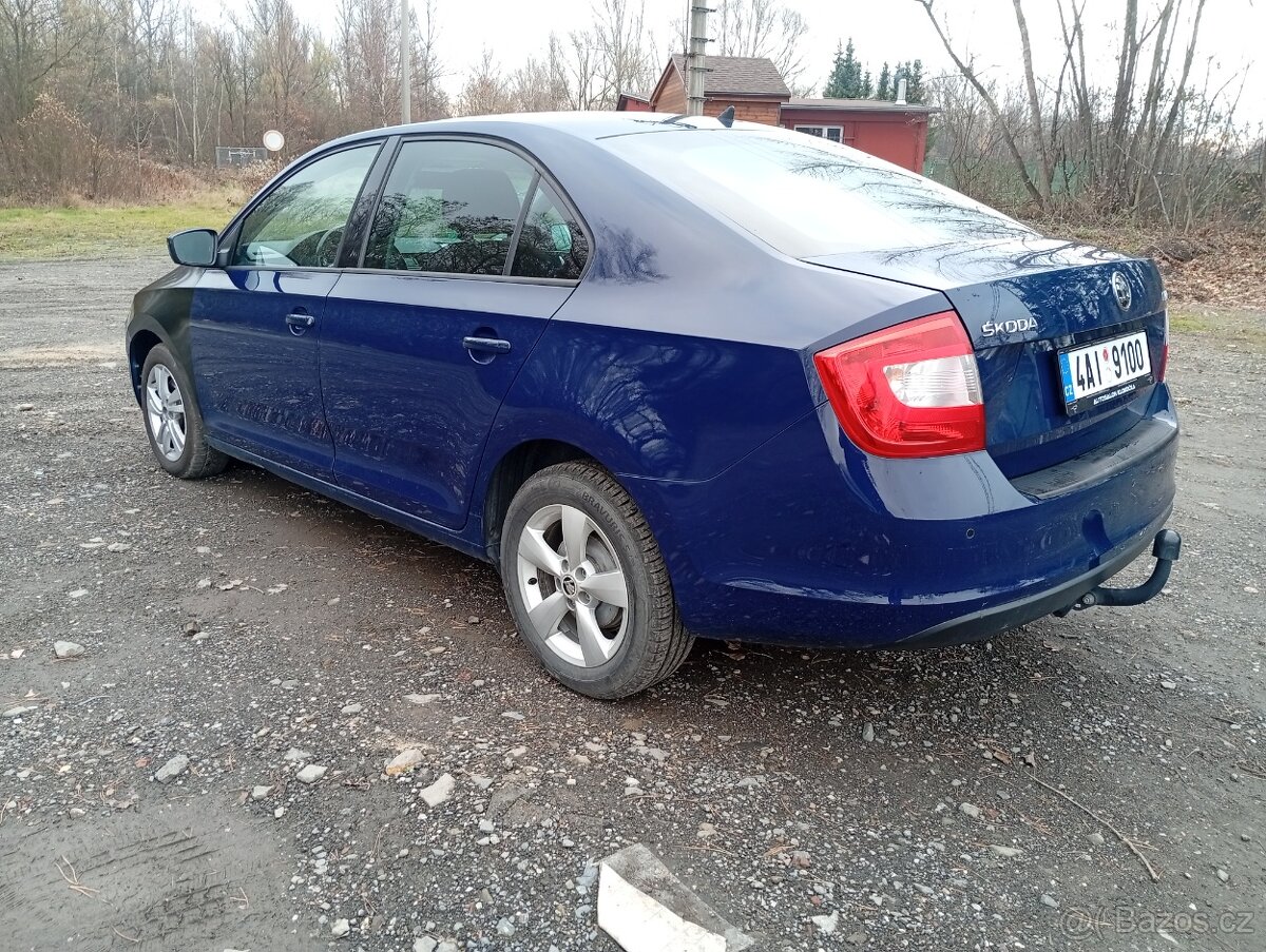 Škoda Rapid 1.6TDi 66kw r.v. 2014 pojízdné - 2