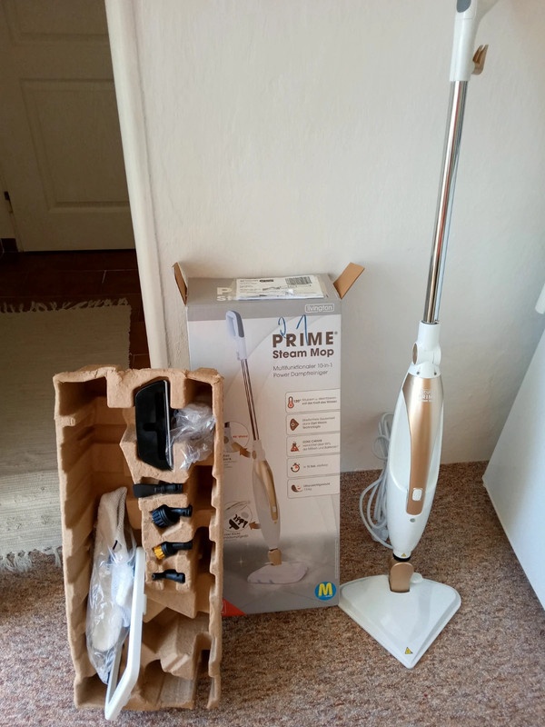 Parní mop Livington Prime, nový, nepoužitý - 2