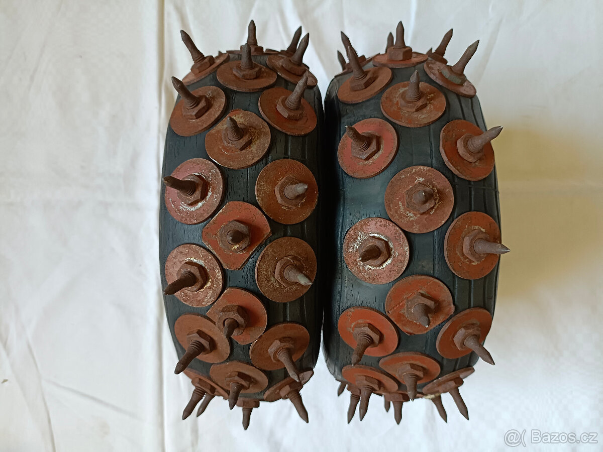 Motokára pneumatika barum continental stomil s hřeby hladkou - 2