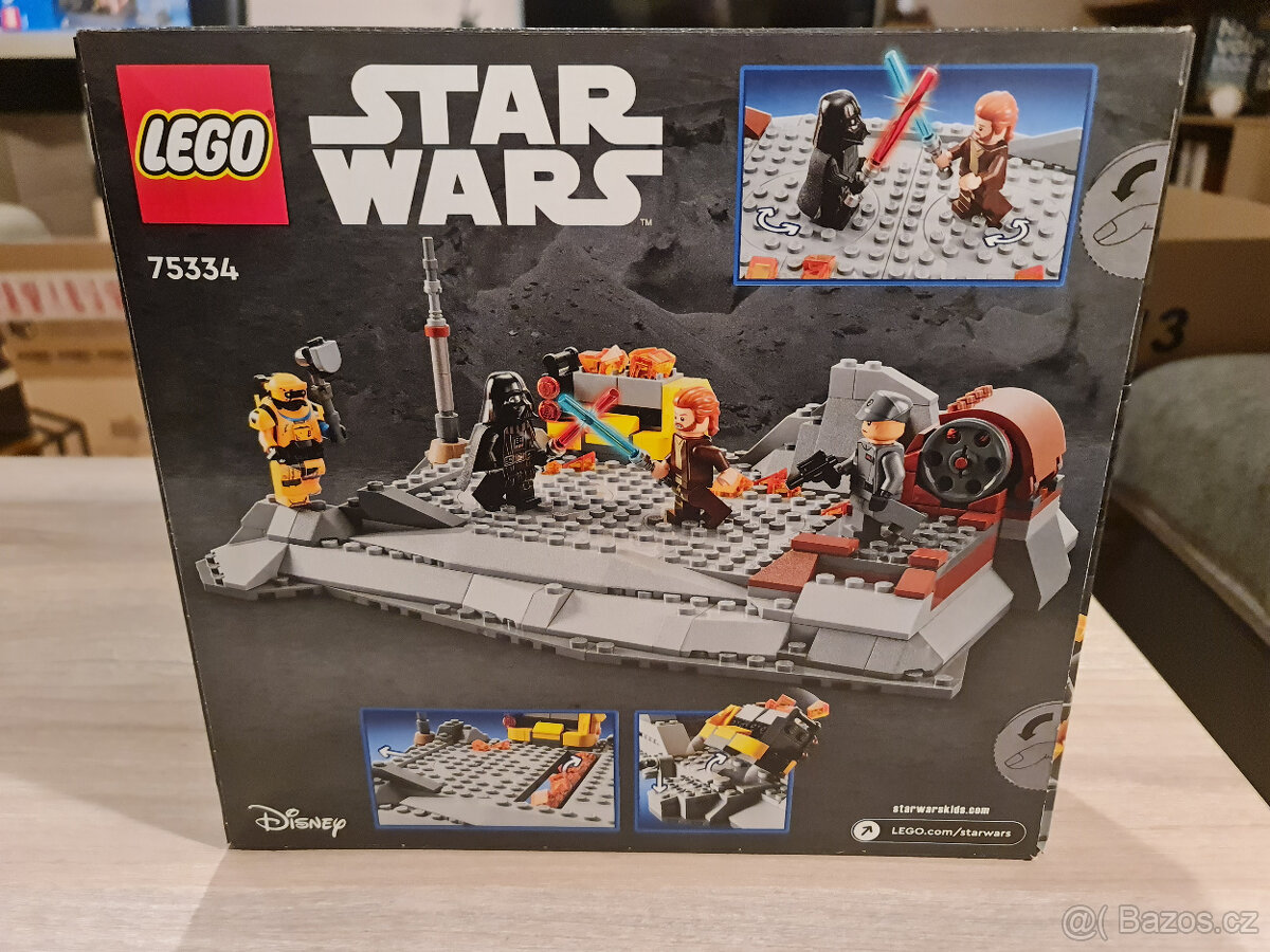 LEGO® Star Wars™ 75334 Obi-Wan Kenobi vs. Darth Vader+dárek - 2