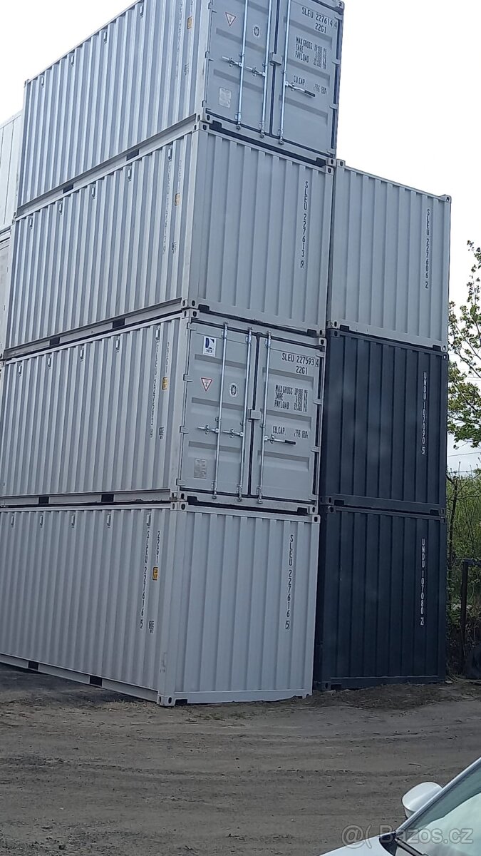 lodní kontejner nový r.v. 2024 one way dv 20 HC 40 6-12m - 2