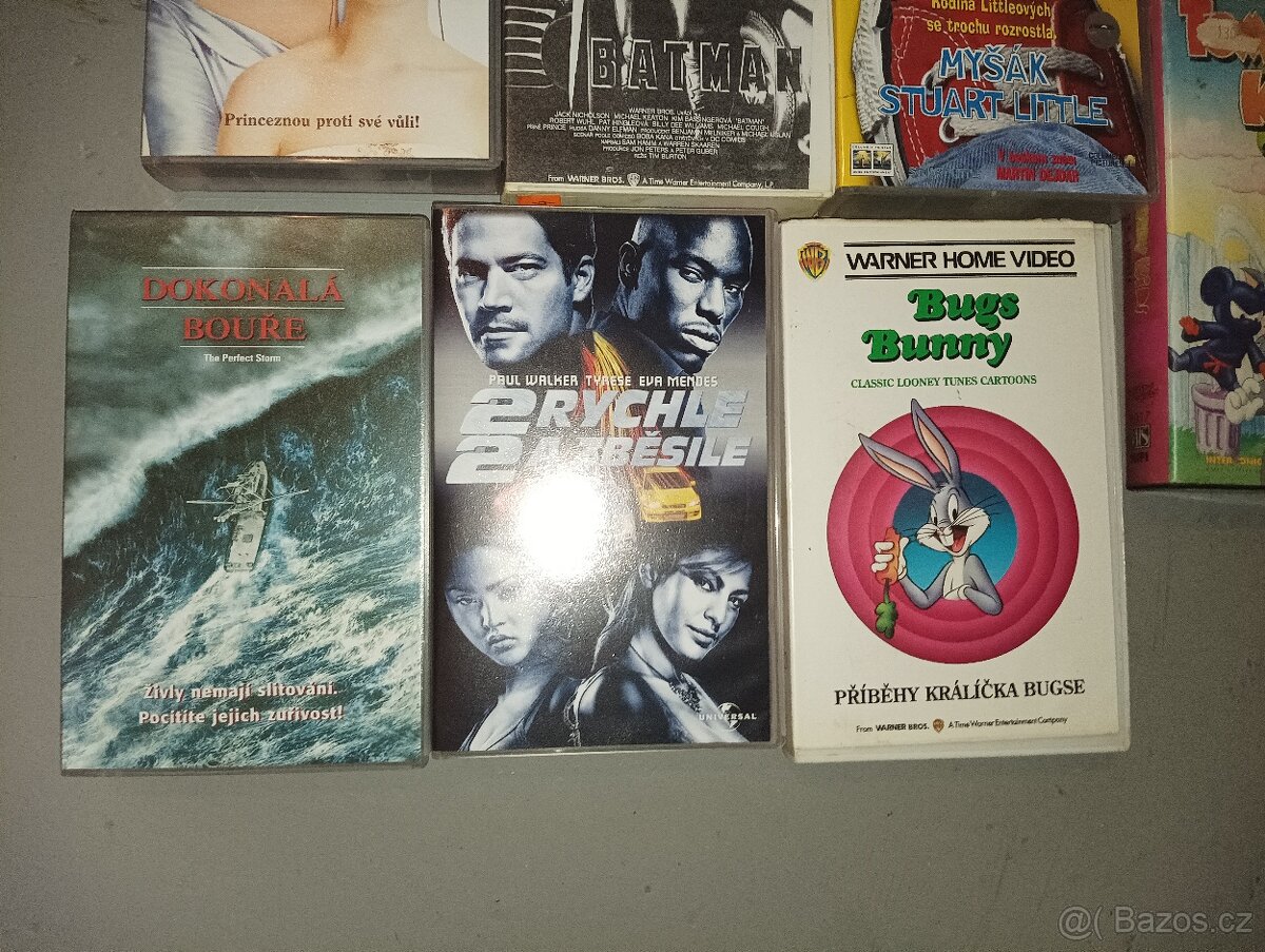 VHS kazety ORIGINÁL - 2