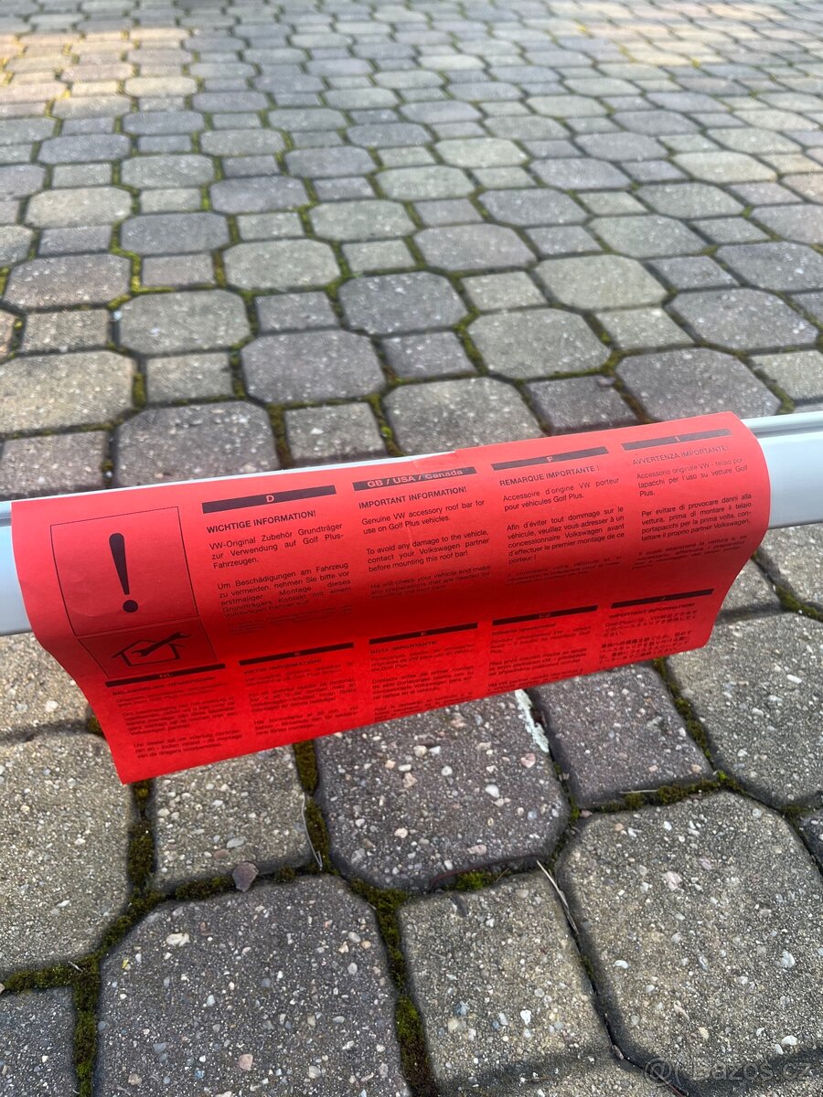 Střešní nosič Golf plus - 2