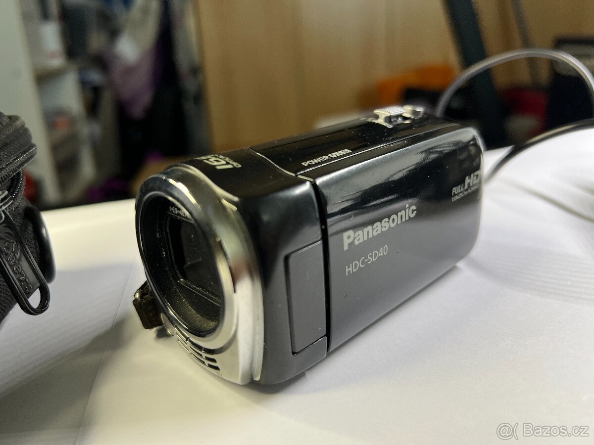 Prodám Full HD kameru Panasonic HDC-SD40 - 2