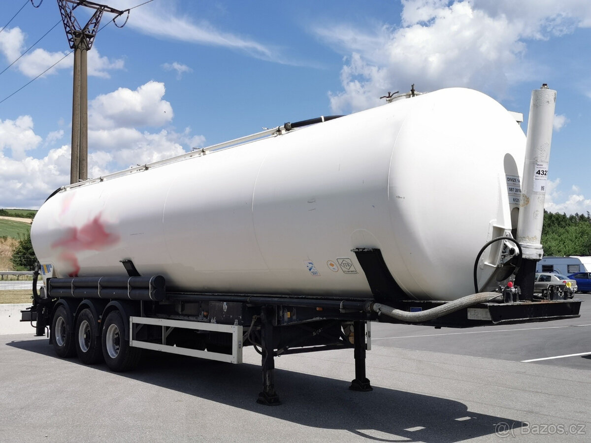 Prodám cisternový návěs FELDBINDER KIP 63m3 silo - 2