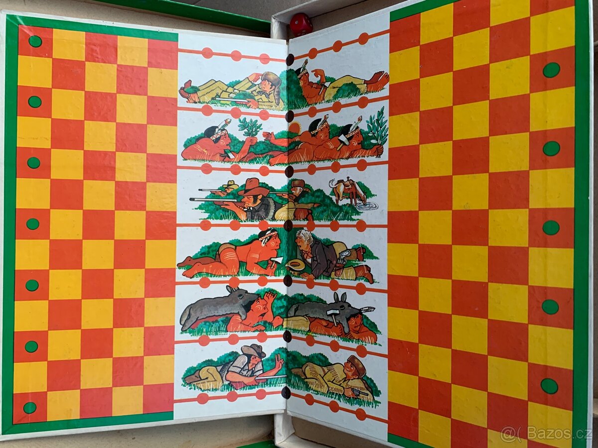 Retro hra Běloši a indiáni - 2