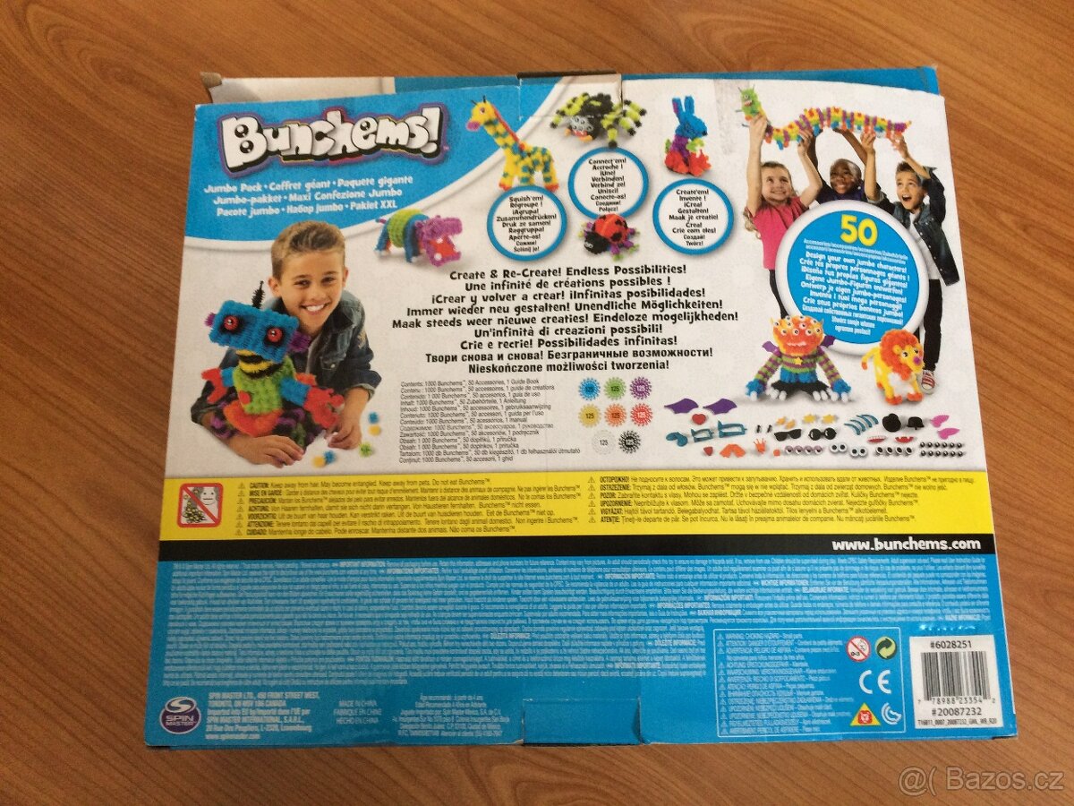 Bunchems jumbo balení - 1000 ks - 2