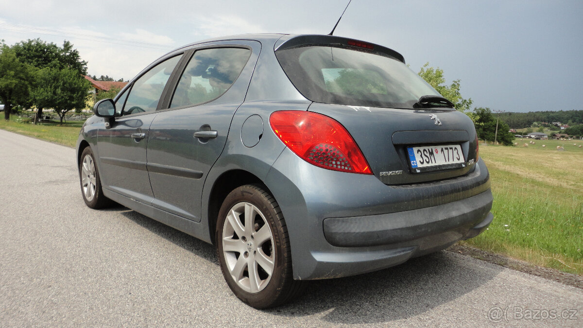 Peugeot 207 1.6 HDI 80kw rok 2007 STK 03/2027 Euro4 - 2