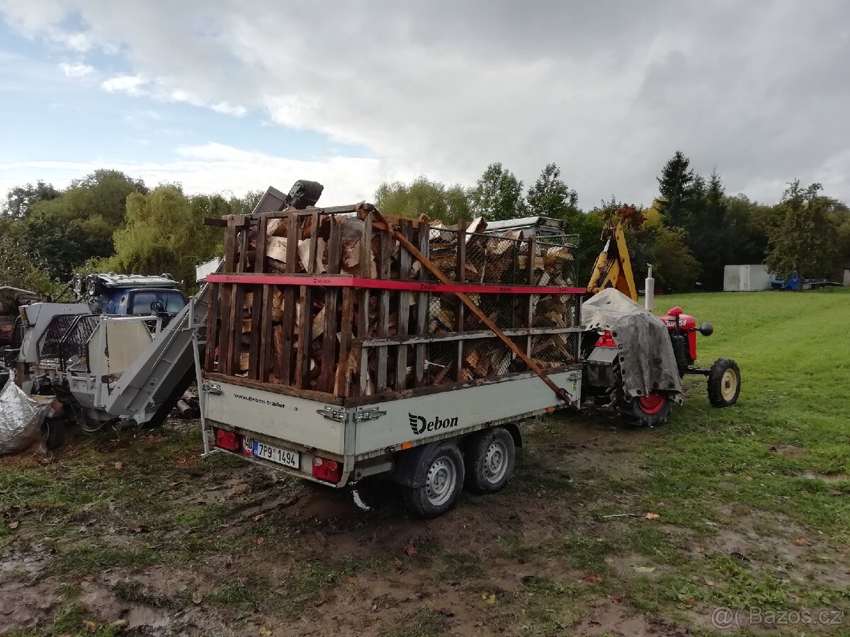 Palivové dřevo - štípané, špalíkované + pronájem štípače - 2