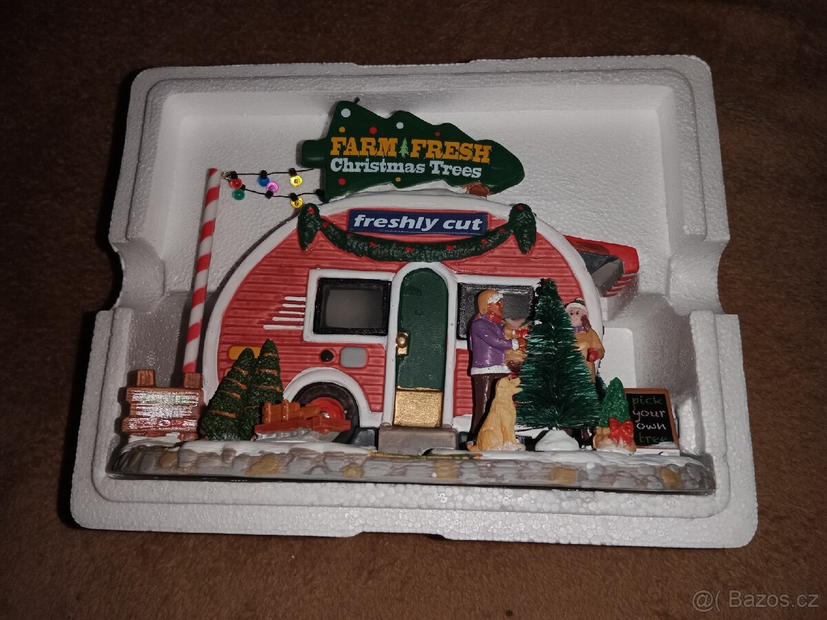 Lemax 25928 vánoční přivěs - 2