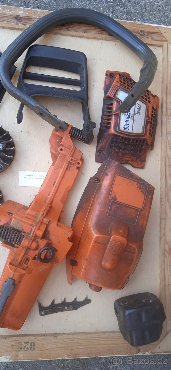 díly na pilu Husqvarna 340 - 2