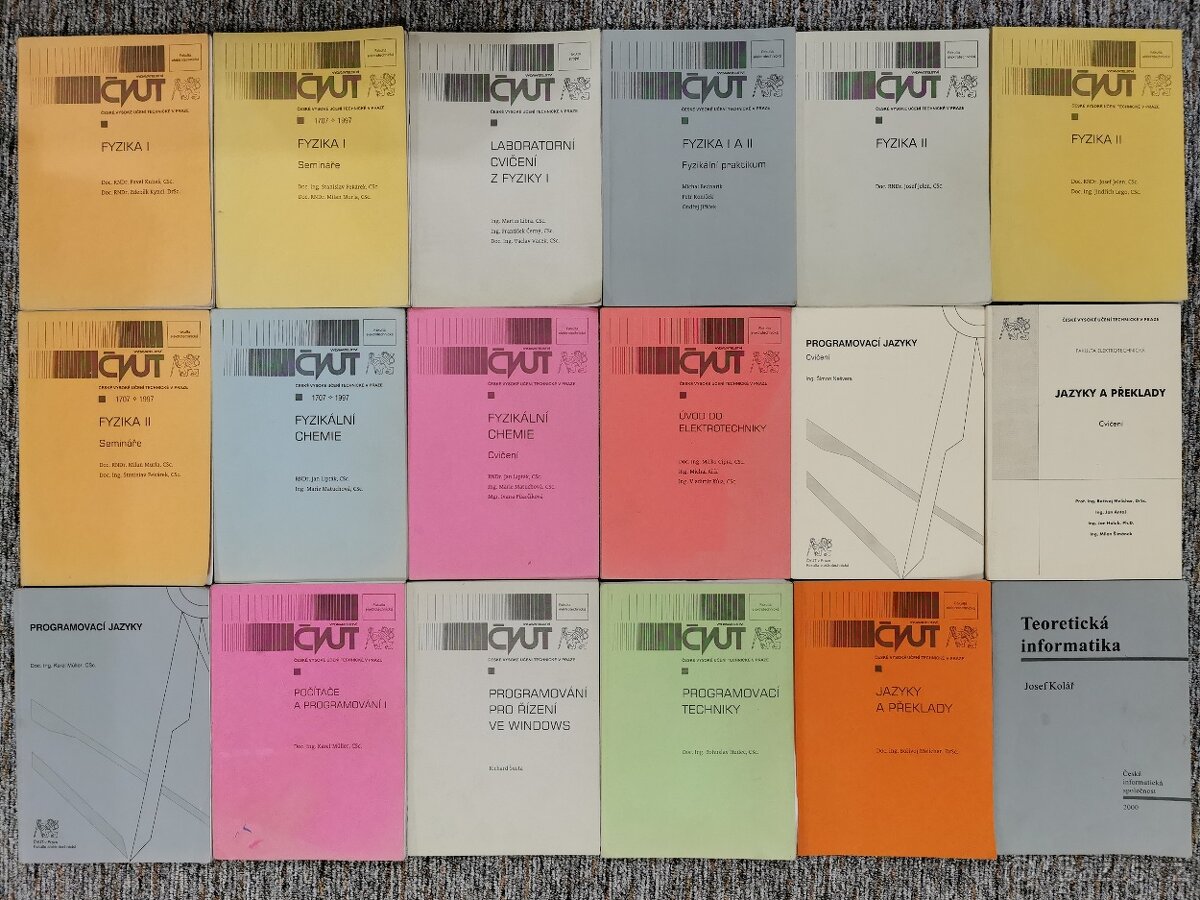 Starší skripta ČVUT. matematika, fyzika, programování, ... - 2