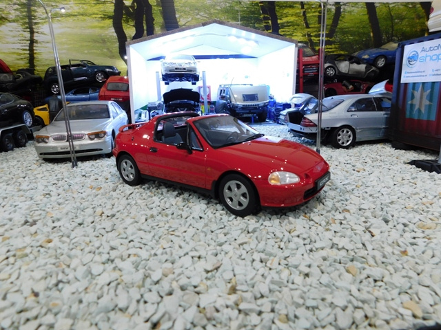 model auta Honda Civic CRX Del Sol Otto mobile 1:18 - 2