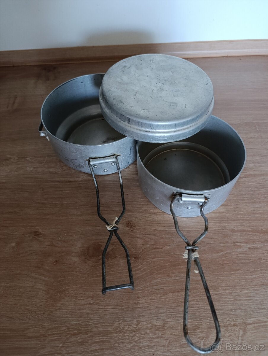 sada vojenská; Jídlonosič; vojenská bedna; Vojenská košile - 2