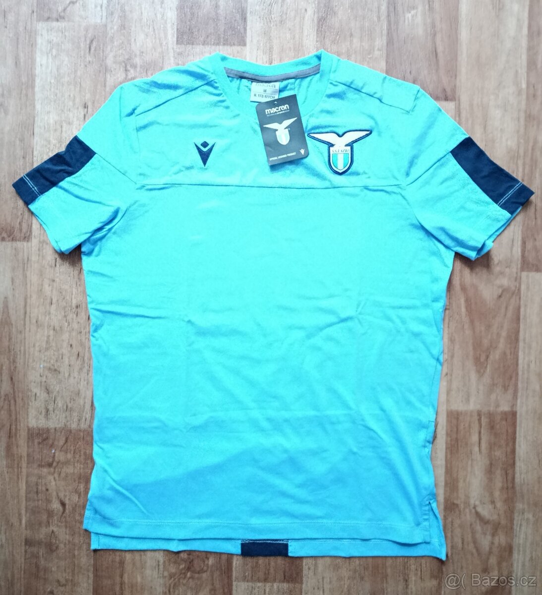 Nové pánské triko SS Lazio Roma Macron velikost M - 2