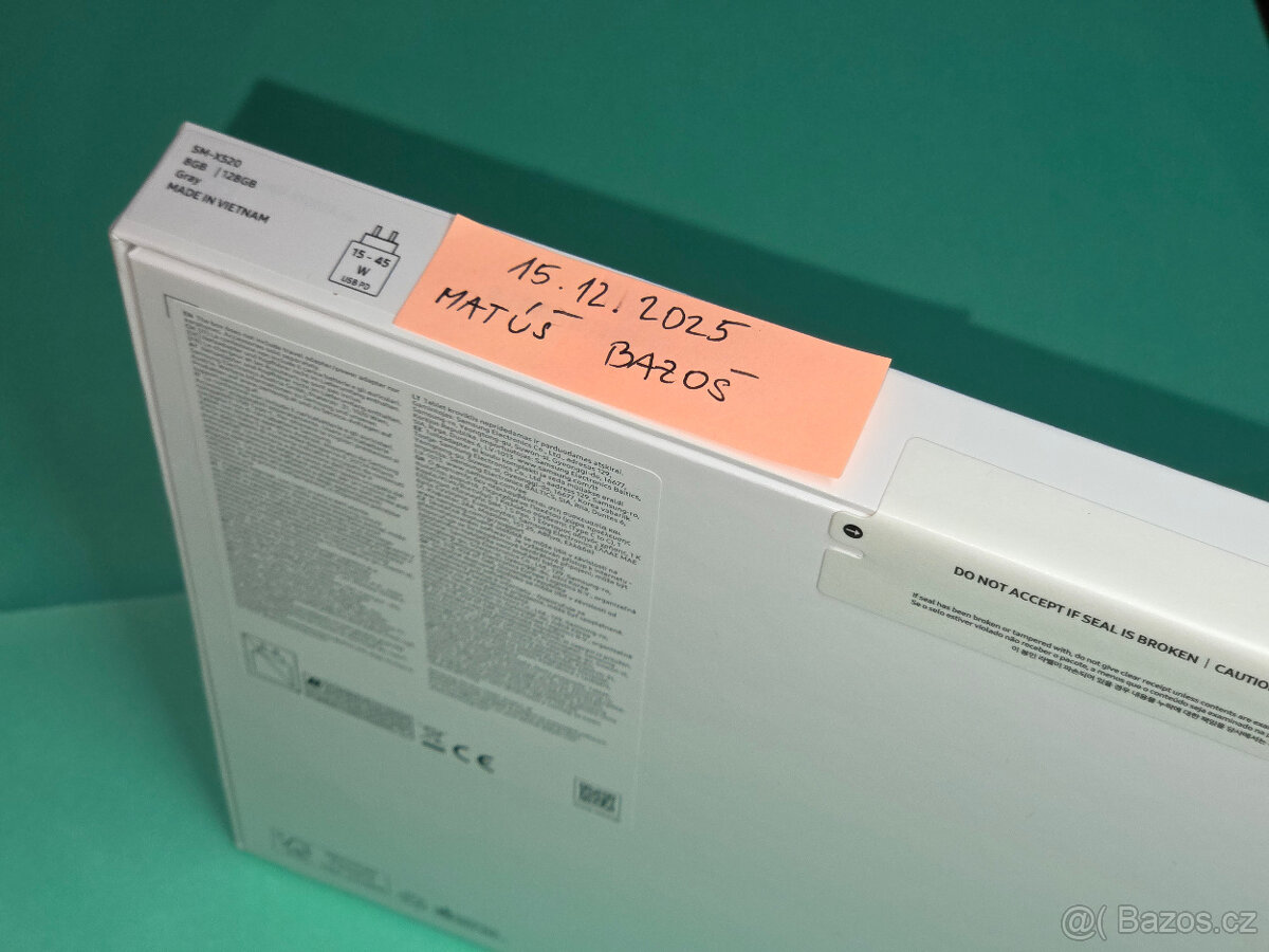 Nový Samsung Galaxy Tab S10 FE 128GB gray - 2