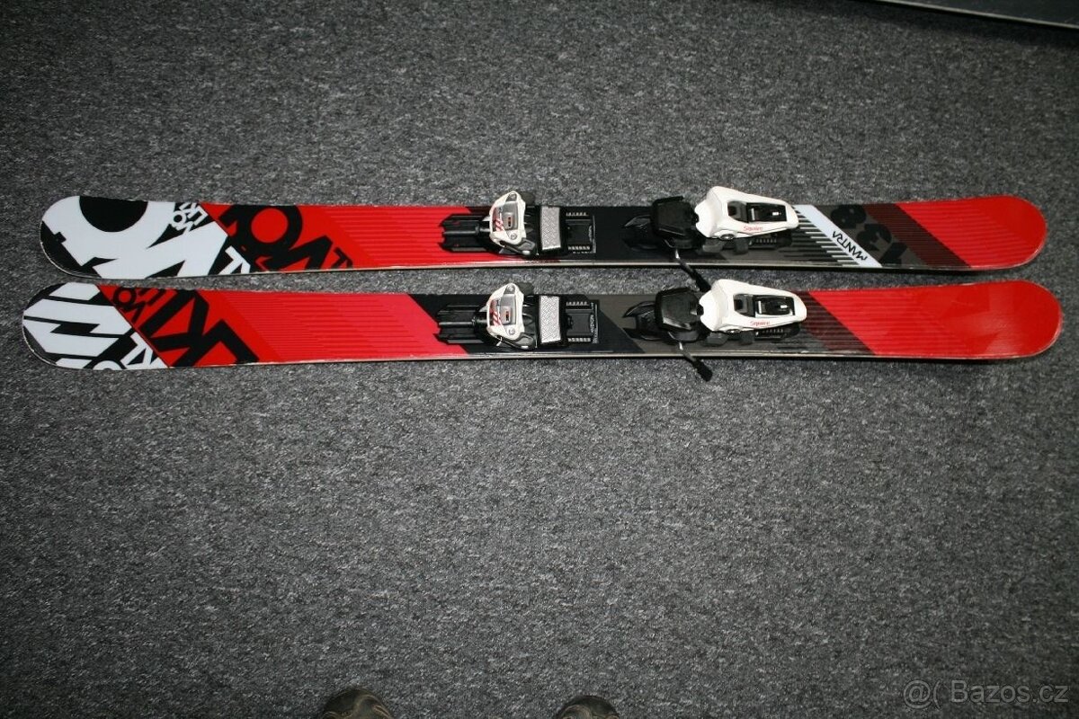 lyže freestyle volkl mantra 138 cm , drevené jadro - 2