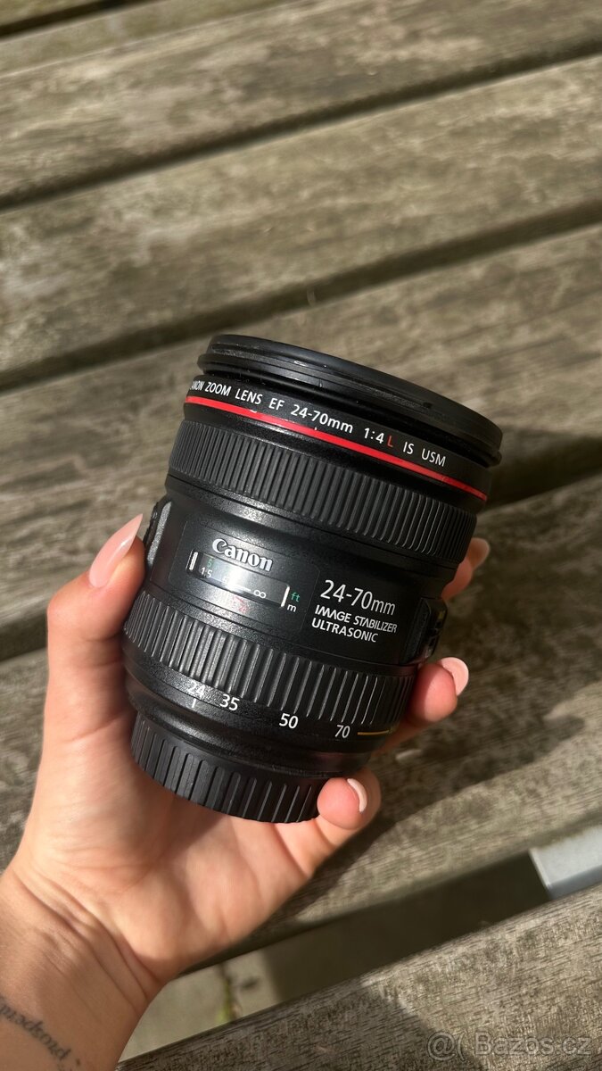 Canon EF 24-70mm f/4L IS USM zoom objektiv ze série L - 2