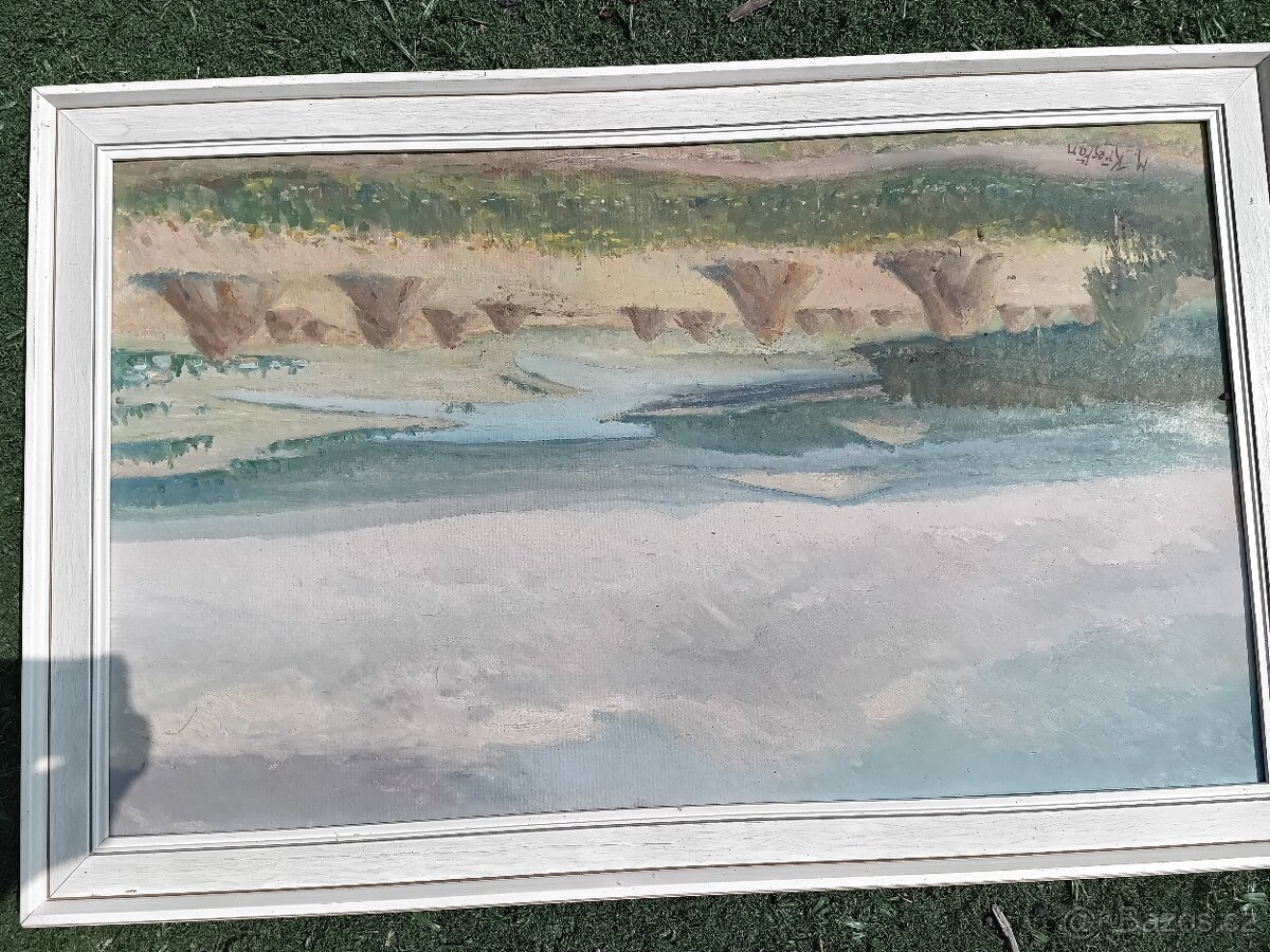 Obraz M.Křesťan - žně, pole - 2